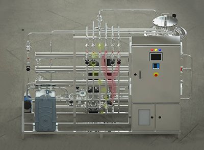 Ultrapure water purification systems in India.